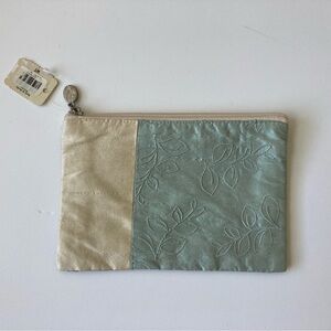 Bath & Body Works Cosmetic Bag Zipper Fabric Vintage New